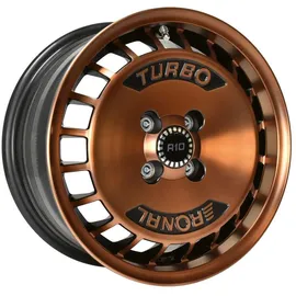 Ronal R10 TURBO 7,0 x 15 4 x 100 ET37 MB68 Kupfer Matt
