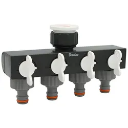 4-Wege-Verteiler mit Ventilen Bradas WHITE LINE