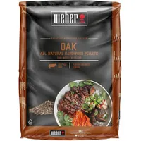Weber Holzpellets Eiche 8 kg braun