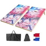 Vevor Cornhole Spiel Set 1255 x 600 x 302 mm