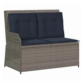 vidaXL Gartenbank 1-tlg 220 x 60 x 70 cm Grau