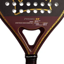 Black Crown Piton 13 Padelschläger Grau 362G Neu