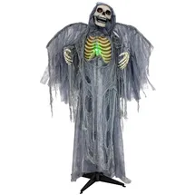 Europalms Halloween Figur Todesengel, animiert, 160cm