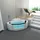 Home Deluxe Laguna L Mini Whirlpoolbadewanne 135 x 135 cm