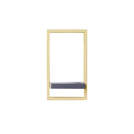 GUTMANN FACTORY Wandregal 20 x 20 x 35 cm Schwarz