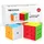 Roxenda Zauberwürfel, Speed Würfel Set mit 2X2 3X3 Cube Originale, Speedcube mit Anleitun (Stickerless)