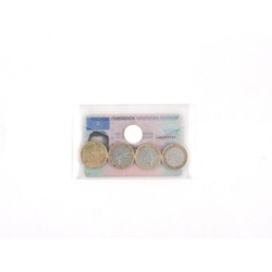 FolderSys Dokumententaschen Visitenkartenformat glatt 0.2 mm