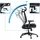 HJH Office Profondo F Stoff Schwarz