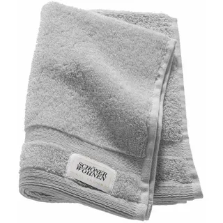 SCHÖNER WOHNEN-Kollektion Gästetuch Cuddly 30 x 50 cm Baumwolle Grau