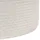 Beliani Pouf weiß 46 cm DALAMA