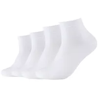 CAMANO 4er Pack camano Soft Bamboo Quarter Socken 1000