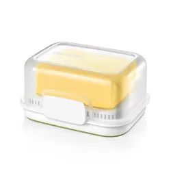 Tescoma Butterdose Butter Behälter o. Aroma Antibakteriell Rutschfest Tiefbutter