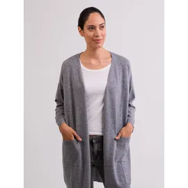 CASH-MERE.CH Cardigan Grau L