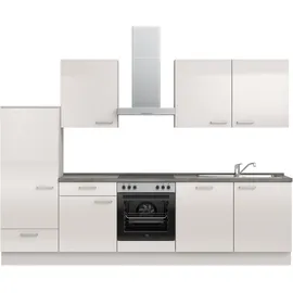 Nobilia Küchenzeile Flash I 300 cm grau