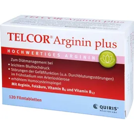 Quiris Healthcare GmbH & Co KG Telcor Arginin plus Filmtabletten 120 St.