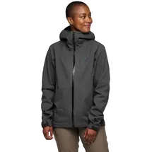 Black Diamond Highline Stretch Shell Regenjacke Damen Anthracite L