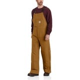 CARHARTT Duck Insulated BIB Overall 104393 - braun L