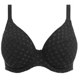 Elomi Bazaruto Underwire Plunge Bikini Top Schwarz Polyamid G 90 Damen