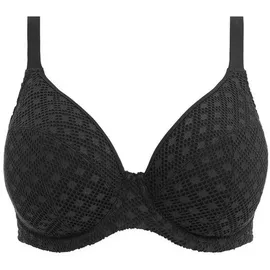 Elomi Bazaruto Underwire Plunge Bikini Top Schwarz Polyamid G 90 Damen