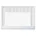 H7366 Papier-Schreibtischunterlage DIN A2 transparenter Schutzleiste Kalender 2027 2028 40 Blatt Kantenschutz zum Abreißen aus nachhaltigem Papier