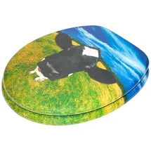 Sanilo WC-Sitz Kuhkopf Blau