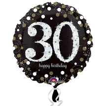 amscan® Sparkling Birthday 30 - Standard Circle