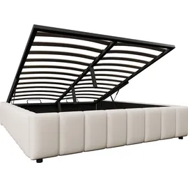 Merax Polsterbett 140 x 200 cm Beige