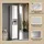 WELLTIME Avena Hochschrank 37 x 31 x 190 cm Weiß Kunststoff, Metall, MDF, Massivholz