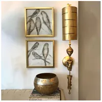 Elstead Lighting Fragment Wandleuchte gold antik Flambeau FB-FRAGMENT-G1