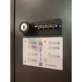 Schildmeyer MÖBELPARTNER Spind Locked anthrazit