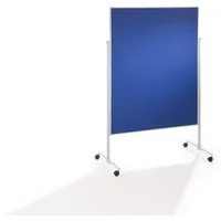Magnetoplan Moderationstafel 120 x 150 cm blau/weiß