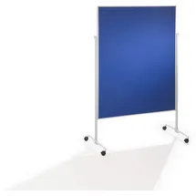 Magnetoplan Moderationstafel 120 x 150 cm blau/weiß