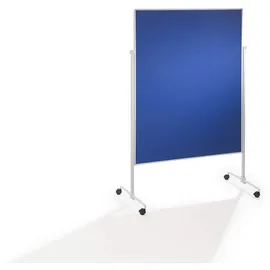 Magnetoplan Moderationstafel 120 x 150 cm blau/weiß