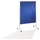 Magnetoplan Moderationstafel 120 x 150 cm blau/weiß