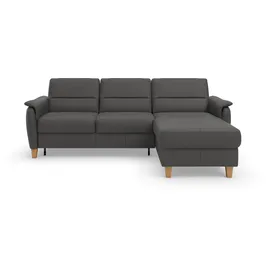Home Affaire Ecksofa »Palmera L-Form«, Federkern, wahlweise mit Bettfunktion und mit/ohne Bettkasten braun