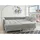luma-home Ecksofa Schlafcouch L-Garnitur ausziehbar Ottomane links, Mikrofaser in Grau / 17004 - Grau