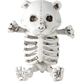 w widmann milano party fashion 10993 - Teddybär-Skelett, 15 cm, Dekoration, Skelett, Horror, Halloween, Mottoparty