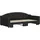 vidaXL Tagesbett 100 x 200 cm Schwarz