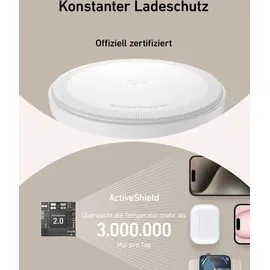 Anker MagGo Wireless Charging Station (3-in-1, Stand) weiß