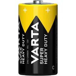 Varta Batterie Zink-Kohle, Baby, C, R14, 1.5V 2er Pack