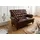MASSIVMOEBEL24.DE Sofa 2-Sitzer Echtleder 140x84x94 braun CHESTERFIELD #106