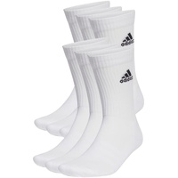 adidas Cushioned Sportswear Crew Socks 6er Pack white/black 46-48