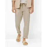 EUREX BY BRAX Chinohose Style Flatfronthose Beige 27U