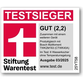 Bosch MyMoment TWK2M164 1,7 l Rot
