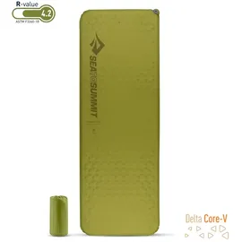 Sea to Summit Camp Self S I Rectangular Regular Aufblasbare Matte - Olive Green - 183 x 64 cm