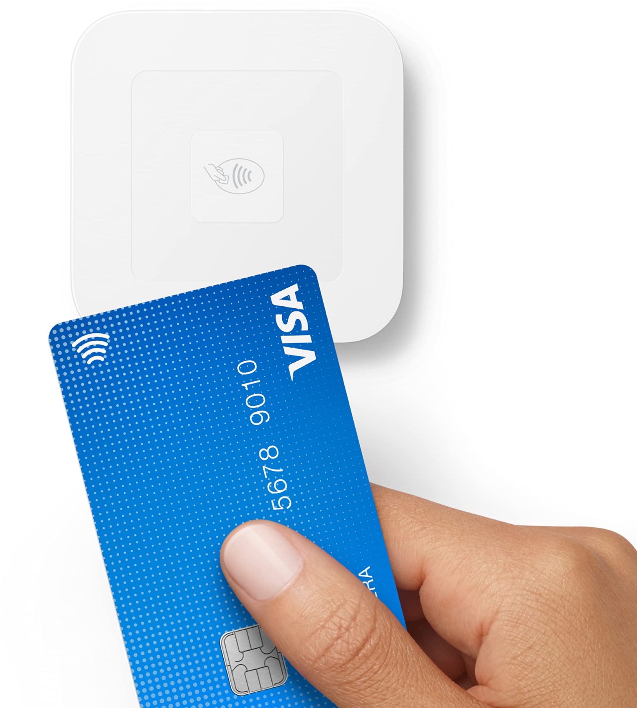 Square Reader (2. Generation) - Akzeptieren Sie kontaktlose und eingefügte Kartenzahlungen unterwegs oder an der Theke