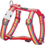 Red Dingo Hundegeschirr Red Dingo Rainbow 25-39 cm Bunt - Bunt