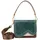 Bogner Bex Schultertasche Leder Grün/Blau