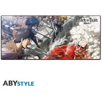 ABYstyle Attack on Titan - Eren vs Colossal Titan - XXL-Mauspad