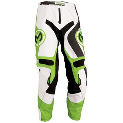 Moose Racing Qualifier Hose, weiss-grün, Größe 38